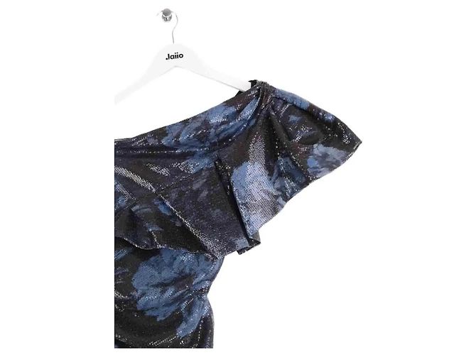 Alexandre Vauthier Kleid mit Pailletten Blau - Ansicht 2