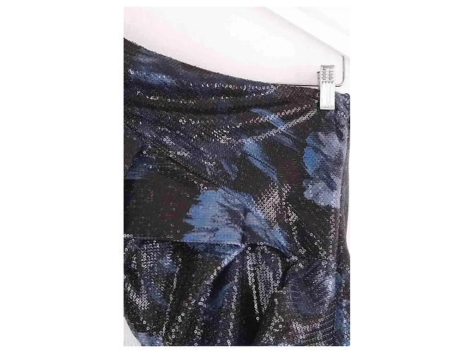 Alexandre Vauthier Kleid mit Pailletten Blau - Ansicht 4