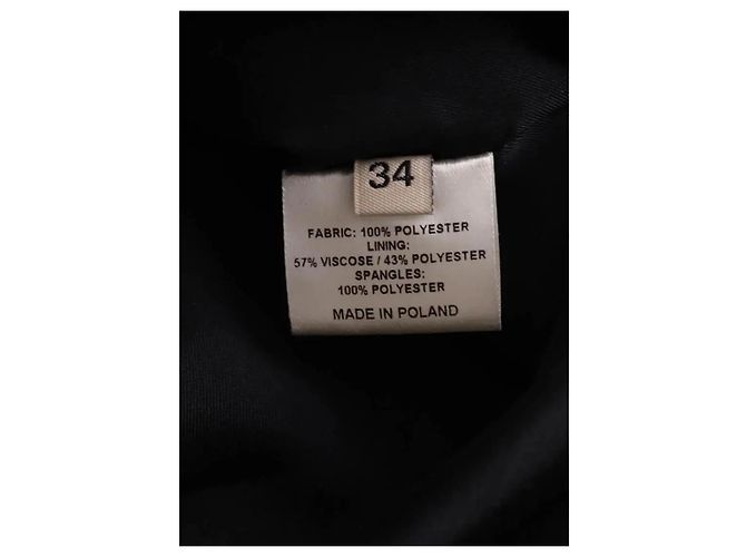 Alexandre Vauthier Kleid mit Pailletten Blau - Ansicht 6