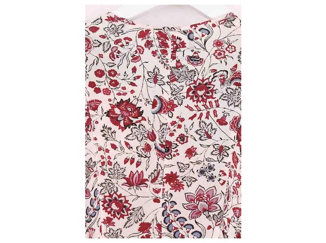 Abito in seta multicolore Isabel Marant - vista 4