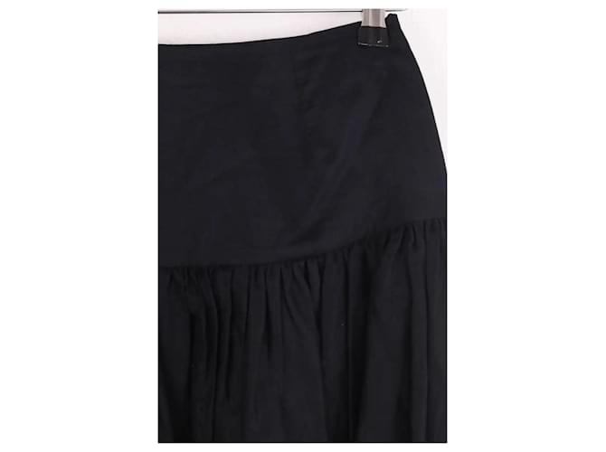 Minifalda de algodón negra Alexandre Vauthier Negro - vista 2