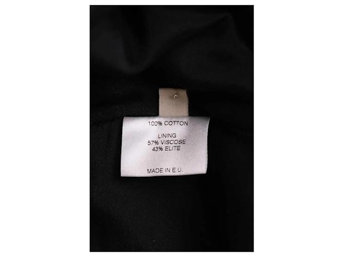 Minifalda de algodón negra Alexandre Vauthier Negro - vista 6