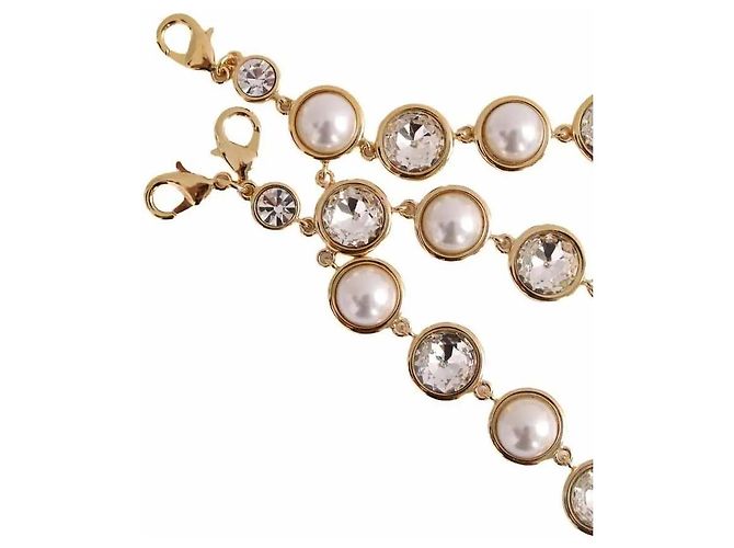 Zuhair Murad Bracciale da matrimonio dorato D'oro - vista 2