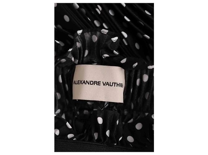 Gonna nera Alexandre Vauthier Nero - vista 5