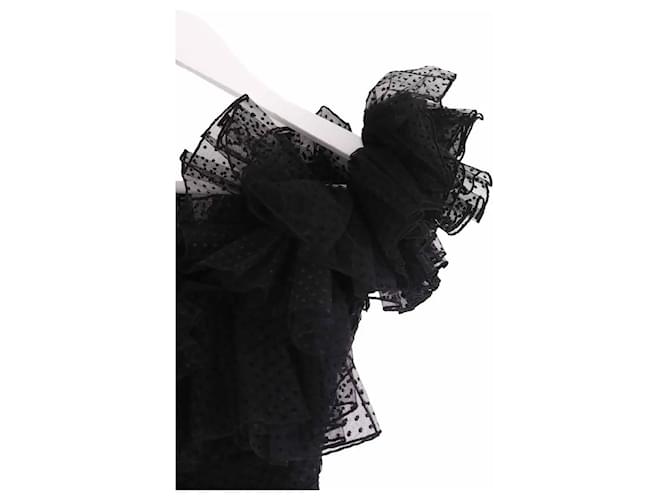 Alexandre Vauthier Schwarze Bluse - Ansicht 2