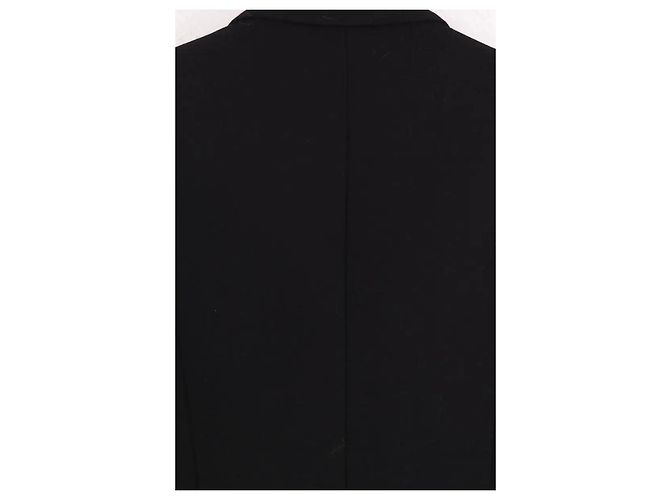 Blazer de lana negro Céline - vista 4