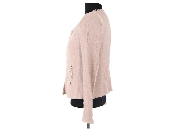 Chaqueta Iro de algodón rosa - vista 3