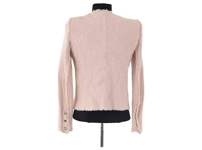 Chaqueta Iro de algodón rosa - vista 4