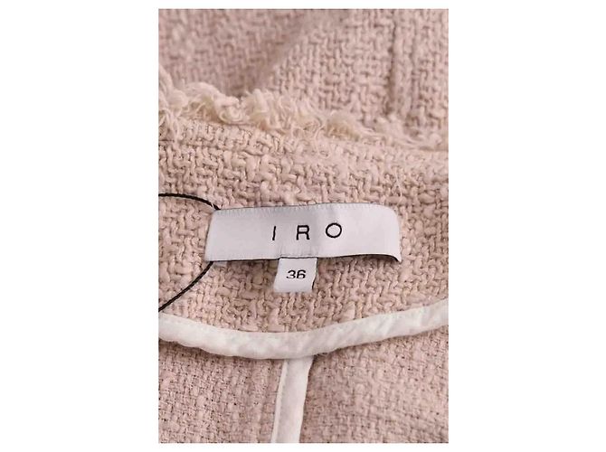 Chaqueta Iro de algodón rosa - vista 5