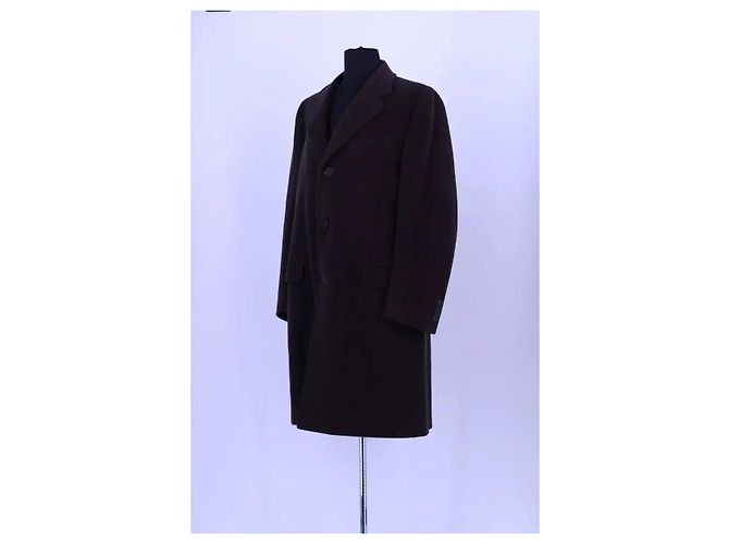 Lanvin Brown Wool Coat - view 2