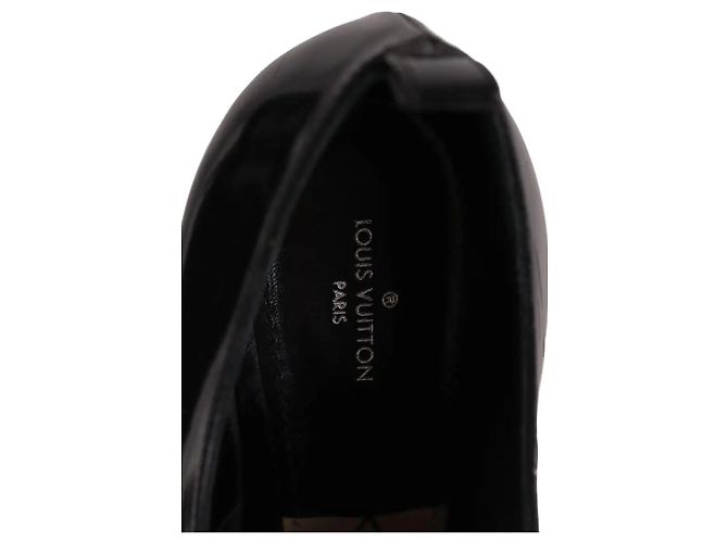 Botas Louis Vuitton de charol negro Talla 40 - vista 6