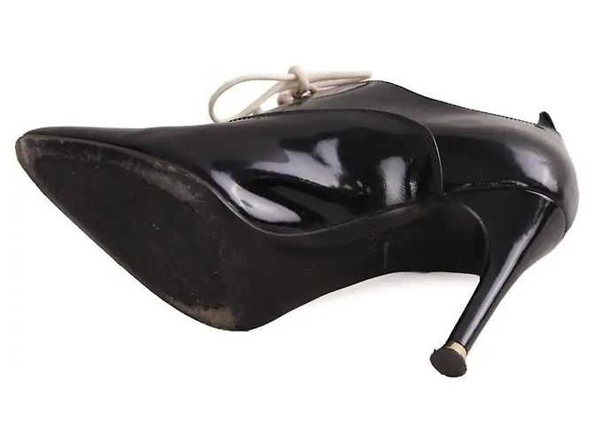 Botas Louis Vuitton de charol negro Talla 40 - vista 7