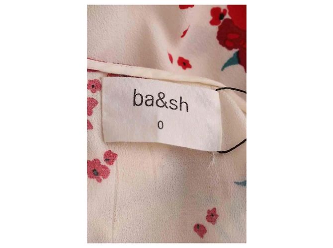Vestido Ba&Sh de viscosa beige - vista 5