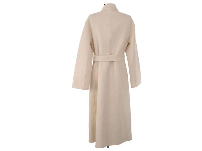 Maje wool coat ecru Cream - view 4