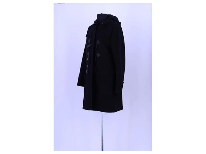 Eric Bompard Duffle coat de cachemira negro - vista 2