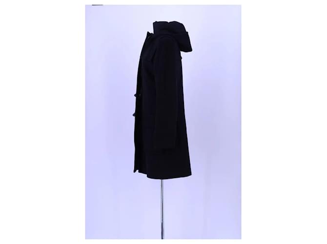 Eric Bompard Duffle coat de cachemira negro - vista 3