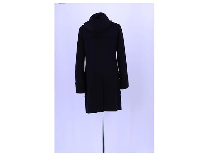 Eric Bompard Duffle coat de cachemira negro - vista 4