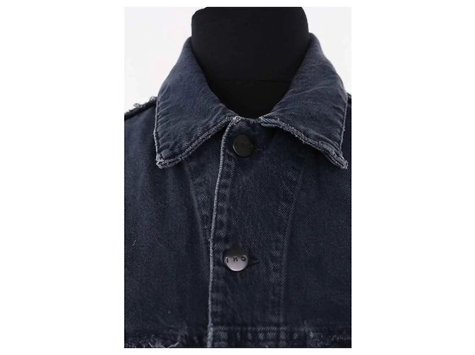 Chaqueta Iro de algodón azul - vista 2