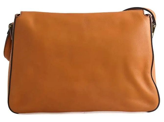 Baguette Fendi Bolsa de ombro camel Camelo - vista 3