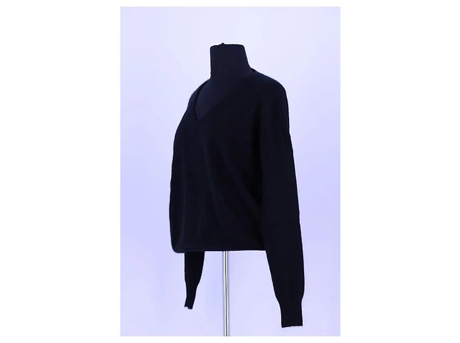 Autre Marque Jersey de cachemira negro - vista 2