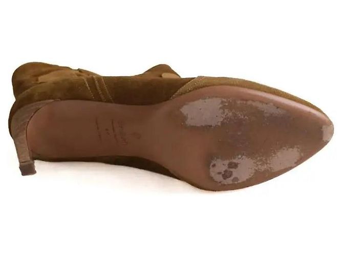 Bottines Ba&Sh en daim camel taille 39 - vue 6