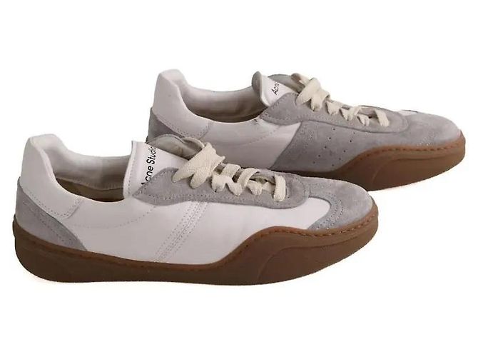 Acne Studios sneakers ecru leather Cream - view 3