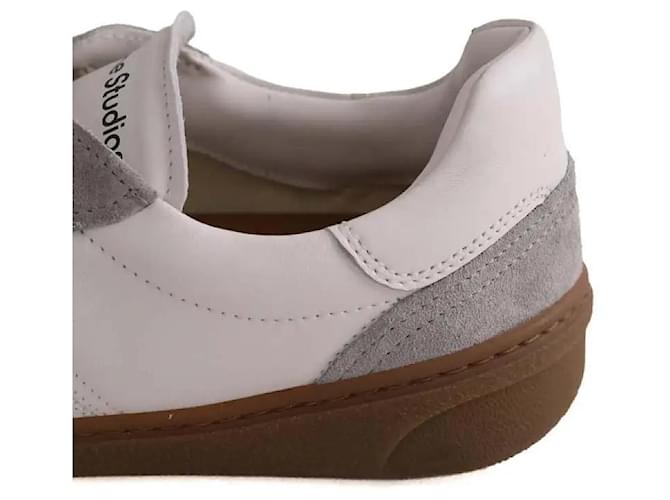 Acne Studios sneakers ecru leather Cream - view 4