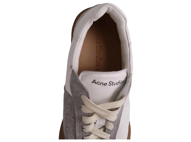 Acne Studios sneakers ecru leather Cream - view 6