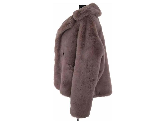 Abrigo gris de sintético The Kooples - vista 3