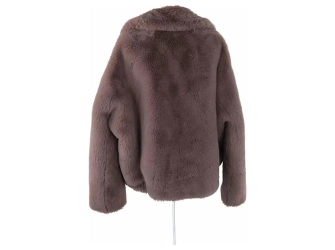 Abrigo gris de sintético The Kooples - vista 4