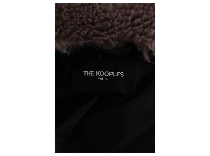 Abrigo gris de sintético The Kooples - vista 5