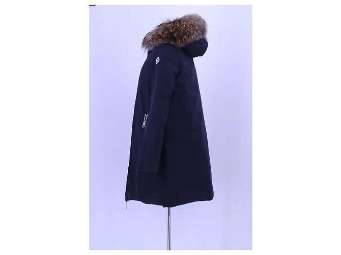 Abrigo azul Moncler - vista 3