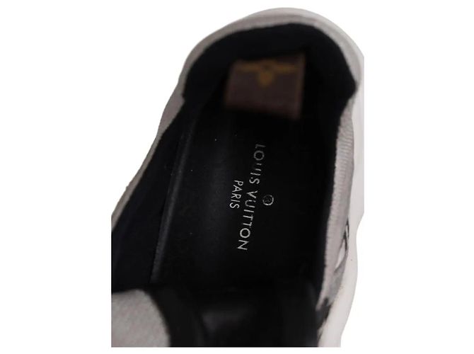 Sneakers Louis Vuitton in pelle bianca Bianco - vista 6