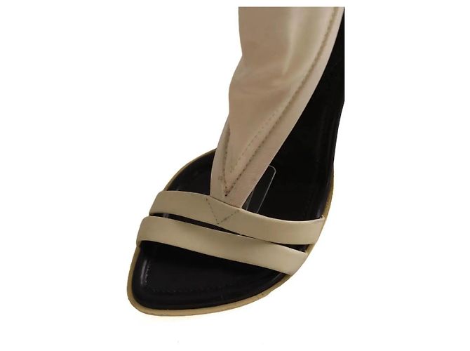 Louis Vuitton Talons écru - vue 5