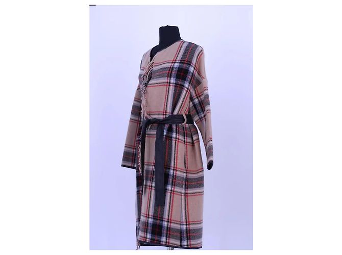Abrigo de lana beige Pinko - vista 2