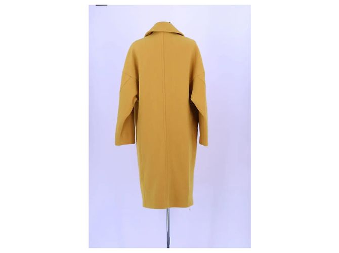 Abrigo de lana amarillo Pinko - vista 4