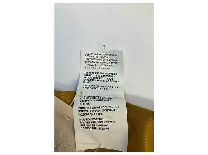Abrigo de lana amarillo Pinko - vista 6