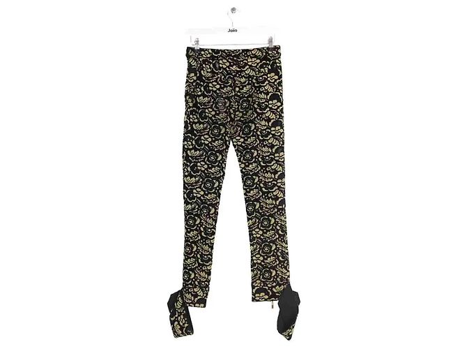 Louis Vuitton Goldene Leggings - Ansicht 4