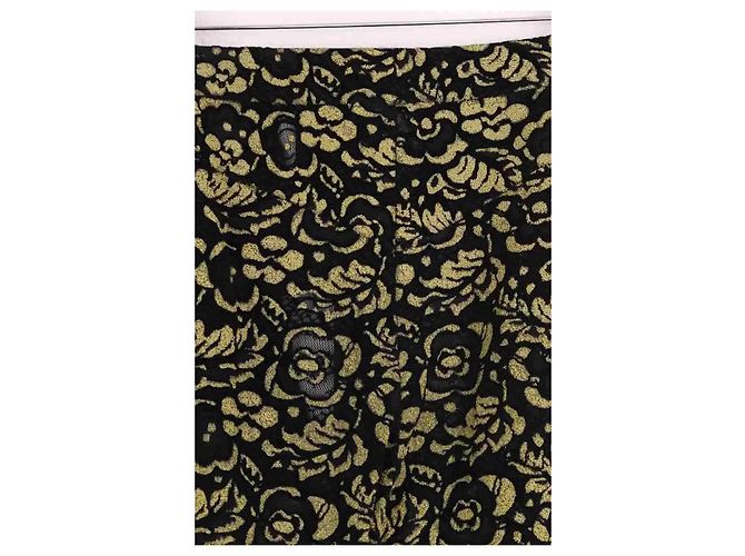 Louis Vuitton Goldene Leggings - Ansicht 5