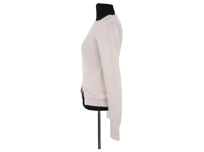 Jacquemus Strickjacke aus Wolle weiß - Ansicht 3