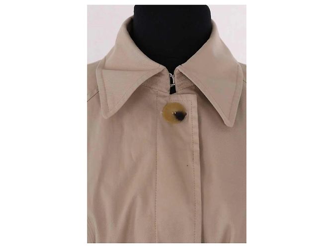 Trench in cotone beige Sandro - vista 2