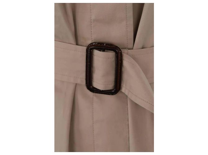 Trench in cotone beige Sandro - vista 3