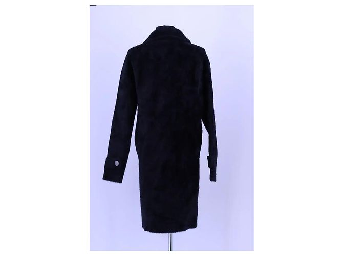 Abrigo negro Pinko XS - vista 4