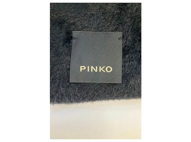 Abrigo negro Pinko XS - vista 5