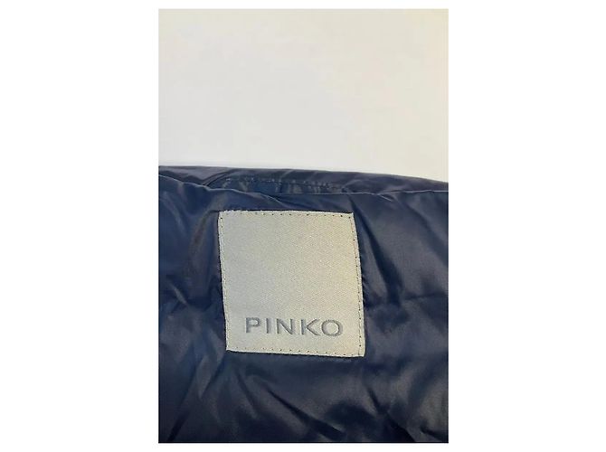 Pinko Chaqueta acolchada de lana azul - vista 5
