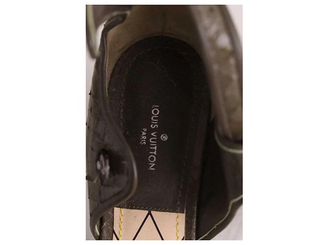 Louis Vuitton Sandali kaki Cachi - vista 6