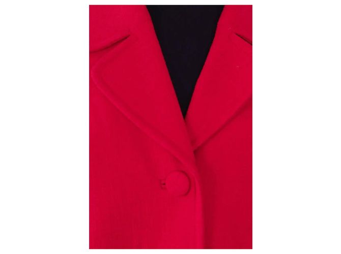 Abrigo de algodón rojo Claudie Pierlot Roja - vista 2