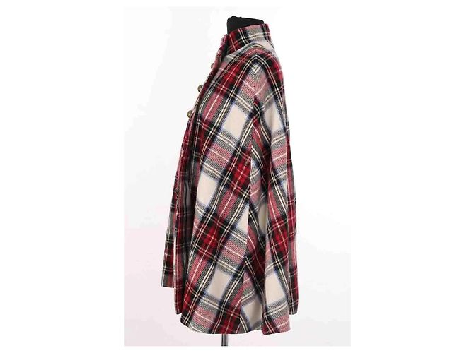 Poncho de lana rojo Apc Roja - vista 4