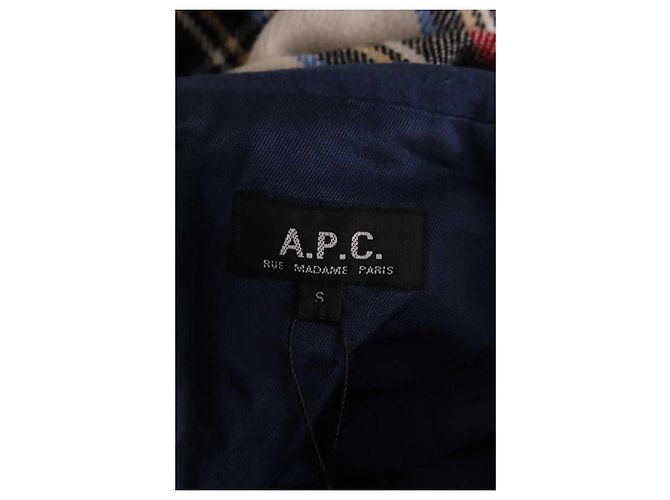 Poncho de lana rojo Apc Roja - vista 6