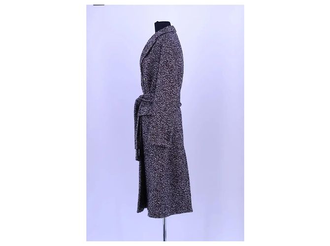 Abrigo de lana Pinko antracita Gris antracita - vista 3